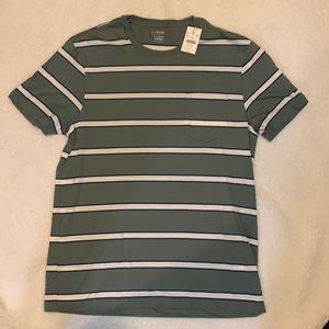 Jcrew men’s striped T-shirt NWT size large